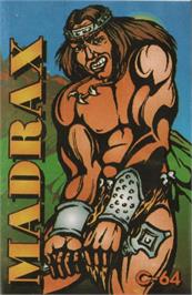 Box cover for Madrax on the Commodore 64.