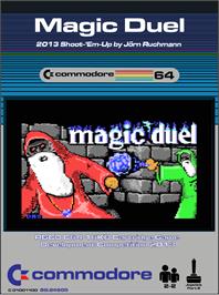 Box cover for Magic Duel on the Commodore 64.