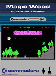 Box cover for Magic Wood on the Commodore 64.