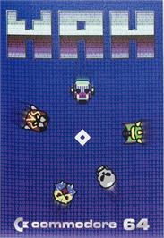 Box cover for Mah on the Commodore 64.