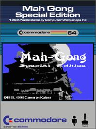 Box cover for Mah Gong - Special Edition on the Commodore 64.