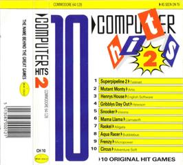 Box cover for Mama Llama on the Commodore 64.