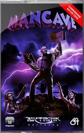 Box cover for Mancave on the Commodore 64.