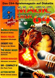Box cover for Marble Springs on the Commodore 64.