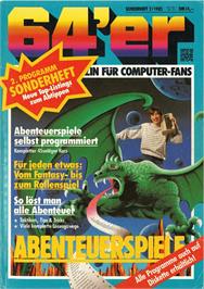 Box cover for Mario - Die Unheimliche Mine on the Commodore 64.