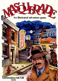 Box cover for Masquerade on the Commodore 64.