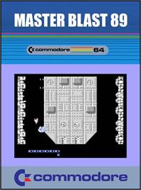 Box cover for Master Blast 89 on the Commodore 64.