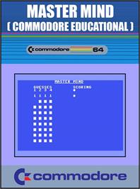 Box cover for Master Mind (Commodore Educational) on the Commodore 64.
