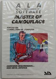 Box cover for Master Of Camouflage on the Commodore 64.