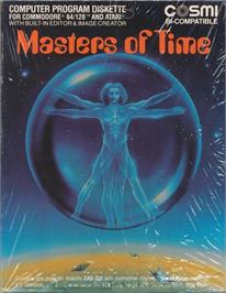 Box cover for Masters Of Time on the Commodore 64.