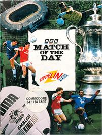 Box cover for Match of the Day on the Commodore 64.