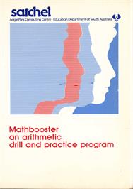 Box cover for Mathbooster on the Commodore 64.