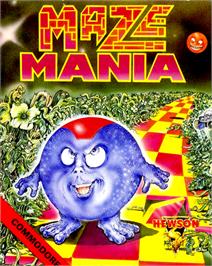 Box cover for Maze-Mania (Compute!) on the Commodore 64.