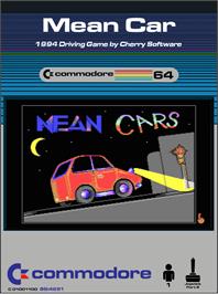 Box cover for Mean Car on the Commodore 64.