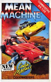 Box cover for Mean Machine on the Commodore 64.