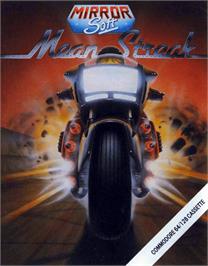 Box cover for Mean Streak on the Commodore 64.