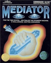 Box cover for Mediator on the Commodore 64.
