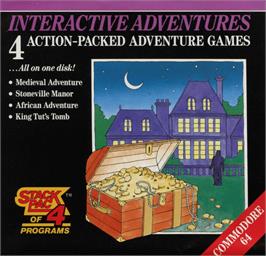 Box cover for Medieval Adventure on the Commodore 64.