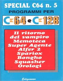 Box cover for Memorix on the Commodore 64.