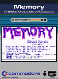 Box cover for Memory (Unknown Fr) on the Commodore 64.