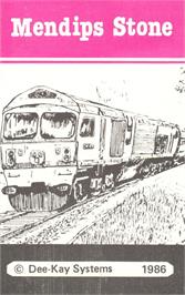 Box cover for Mendips Stone on the Commodore 64.