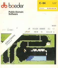 Box cover for Mercurious on the Commodore 64.