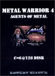 Box cover for Metal Warrior 4 - Agents Of Metal on the Commodore 64.