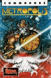 Box cover for Metropolis (Topo Soft) on the Commodore 64.