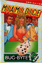 Box cover for Miami Dice on the Commodore 64.