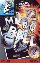 Box cover for Microball on the Commodore 64.