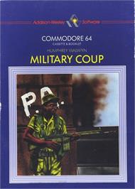 Box cover for Military Coup on the Commodore 64.