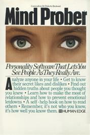 Box cover for Mind Prober on the Commodore 64.