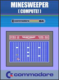 Box cover for Minesweeper (Compute!) on the Commodore 64.