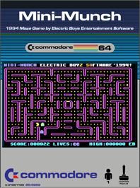 Box cover for Mini-munch on the Commodore 64.