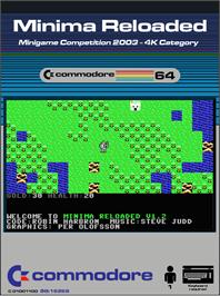 Box cover for Minima Reloaded on the Commodore 64.