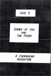 Box cover for Miser on the Commodore 64.