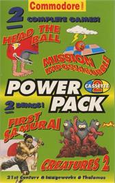 Box cover for Mission Impossibubble on the Commodore 64.