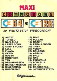 Box cover for Mission Monday on the Commodore 64.
