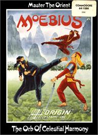 Box cover for Moebius: The Orb of Celestial Harmony on the Commodore 64.