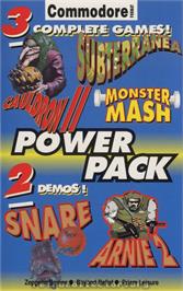 Box cover for Monster Mash on the Commodore 64.