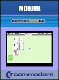 Box cover for Moojub on the Commodore 64.
