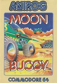 Box cover for Moon Buggy (Anirog) on the Commodore 64.