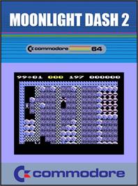 Box cover for Moonlight Dash 2 on the Commodore 64.