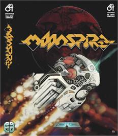 Box cover for Moonspire on the Commodore 64.