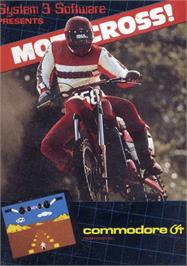 Box cover for Motocross (Codemasters) on the Commodore 64.
