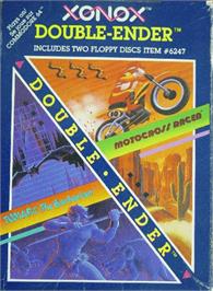 Box cover for Motocross Racer on the Commodore 64.