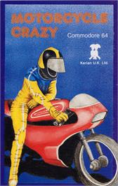 Box cover for Motorcycle Crazy on the Commodore 64.