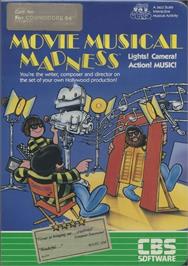 Box cover for Movie Musical Madness on the Commodore 64.