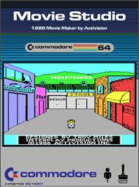 Box cover for Movie Studio on the Commodore 64.