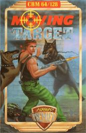 Box cover for Moving Target on the Commodore 64.